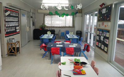 Inside Mangere East daycare