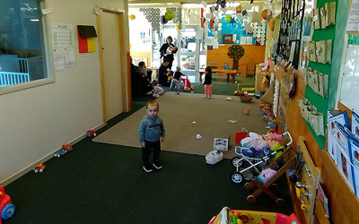Kiwi Nursery area at Learning Adventures Rotorua