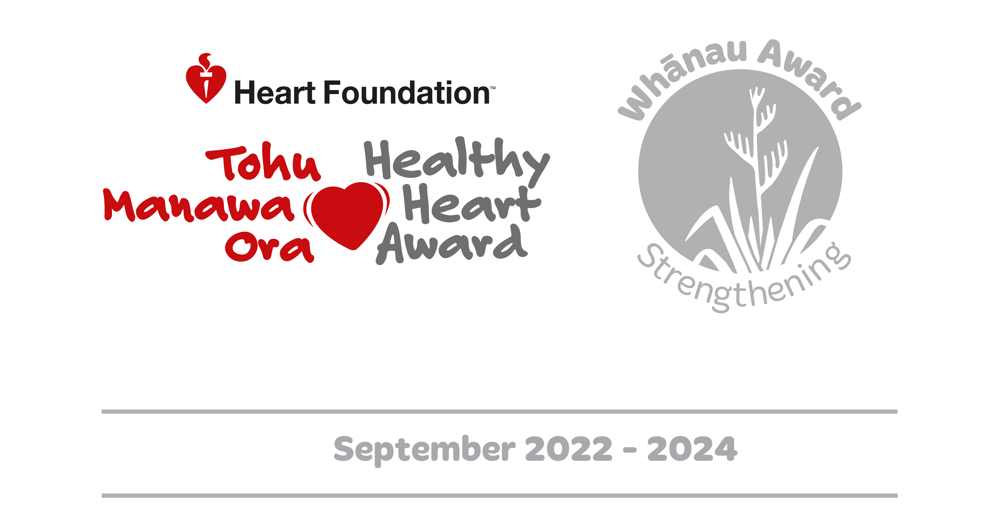 healthy heart award Learning Adventures Rotorua