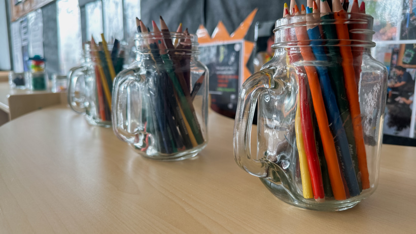 Art at Learning Adventures in Mangere East Preschool